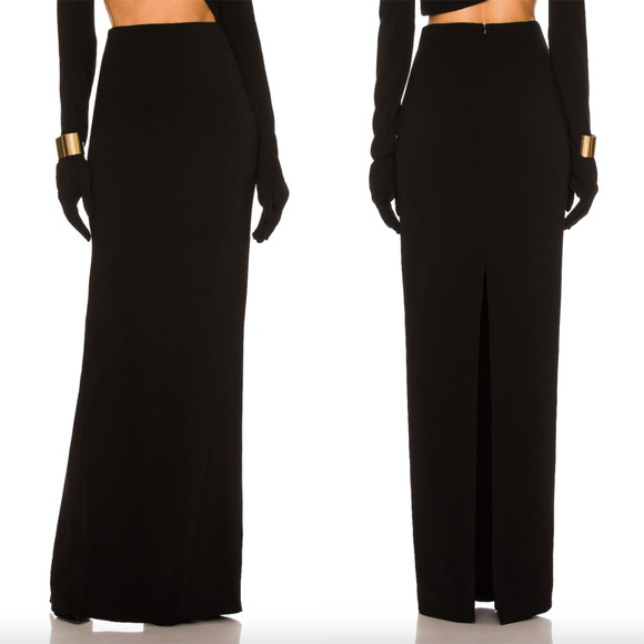 Monot Column Skirt Black - Picture 12 of 12